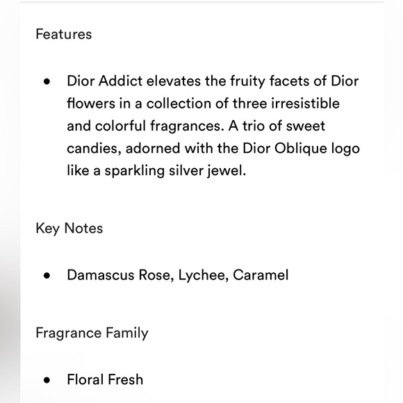 New Dior Addict Rosy Glow Eau de Parfum 1oz - Picture 8 of 8